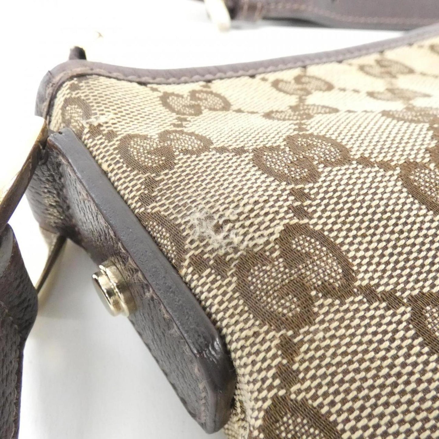 Gucci Canvas Shoulder Bag