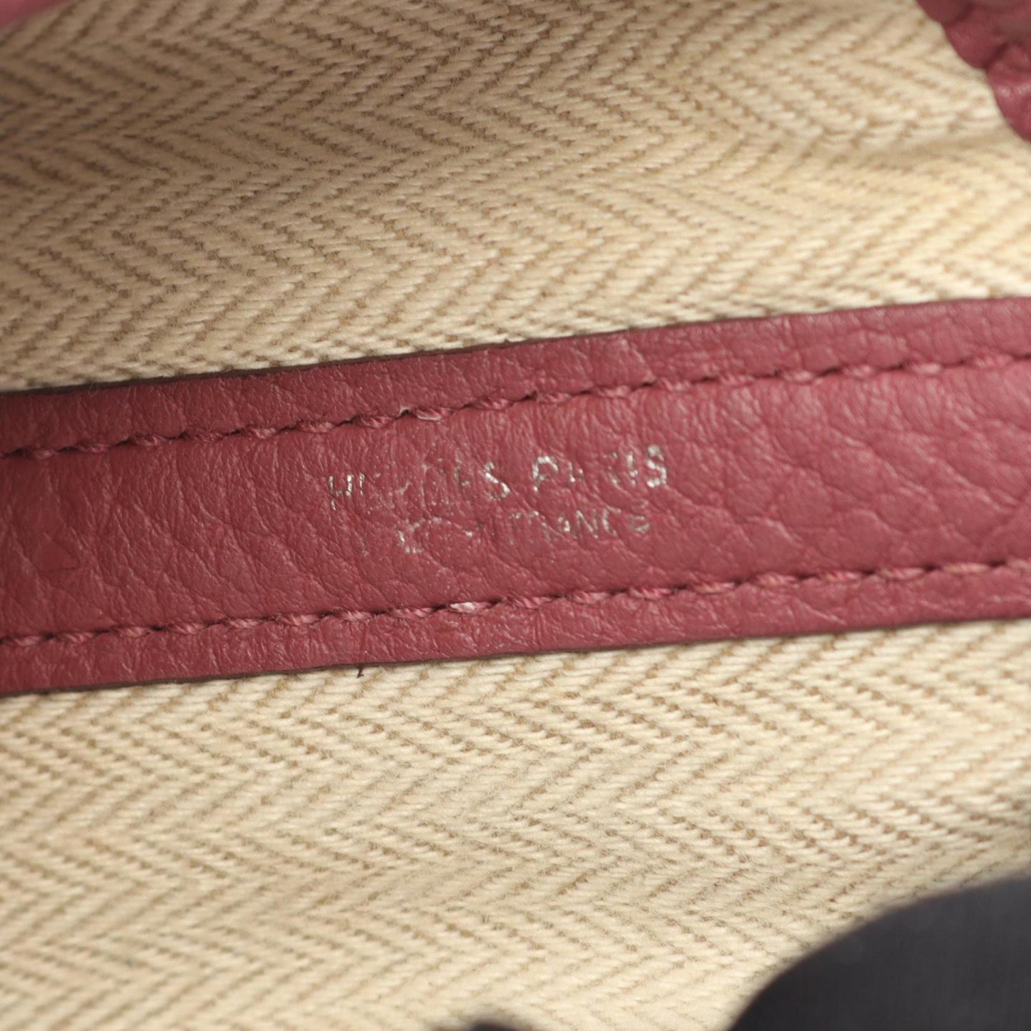 Hermes Pink Negonda Leather Tote Bag ( )