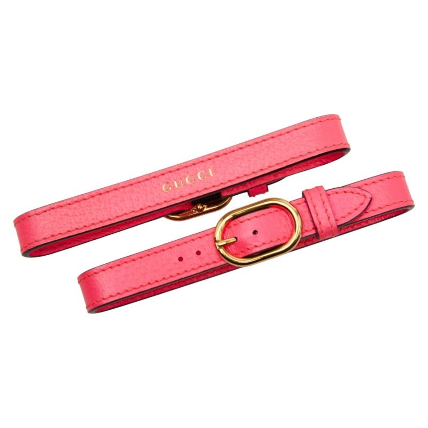 Gucci Pink Leather Handbag Shoulder Bag ( )