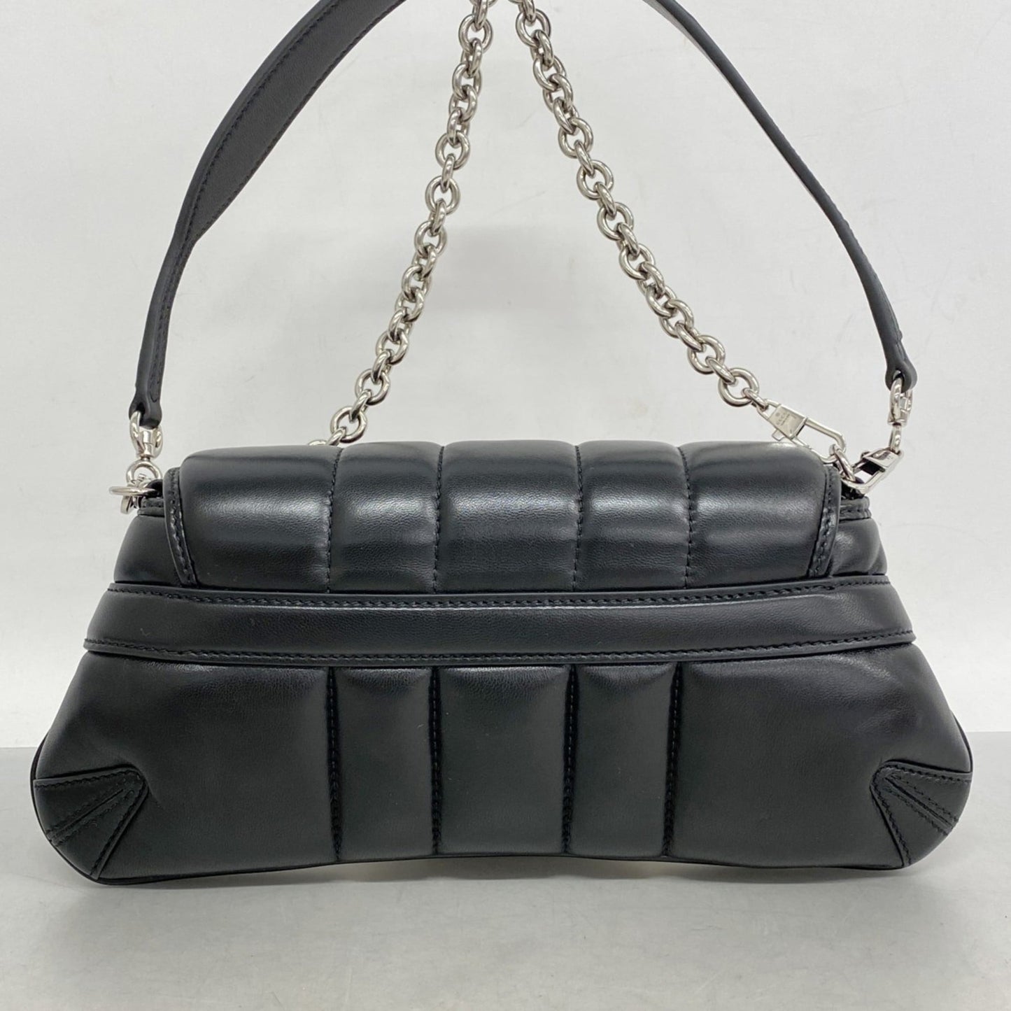 Gucci Black Leather Handbag ( )