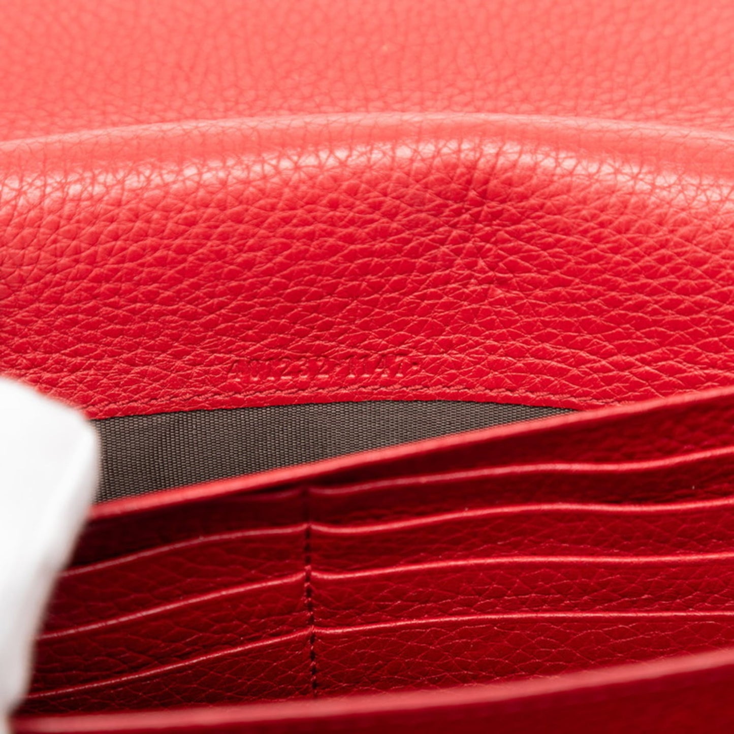 Gucci Red Color Leather Shoulder Bag ( )