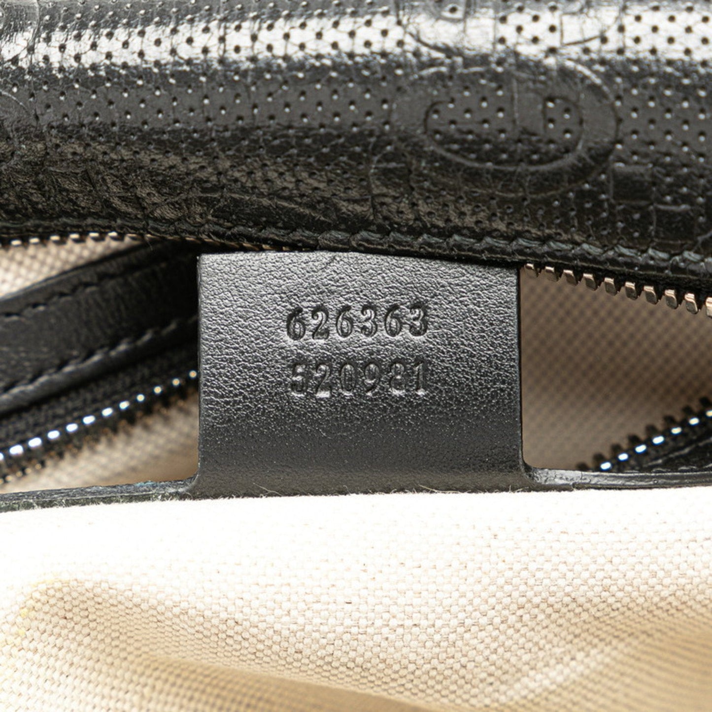 Gucci Black Leather Shoulder Bag ( )
