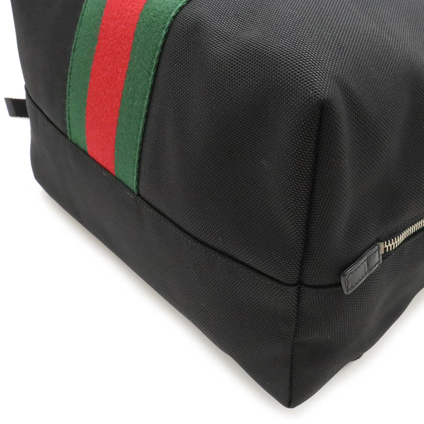 Gucci Leather Canvas Backpack