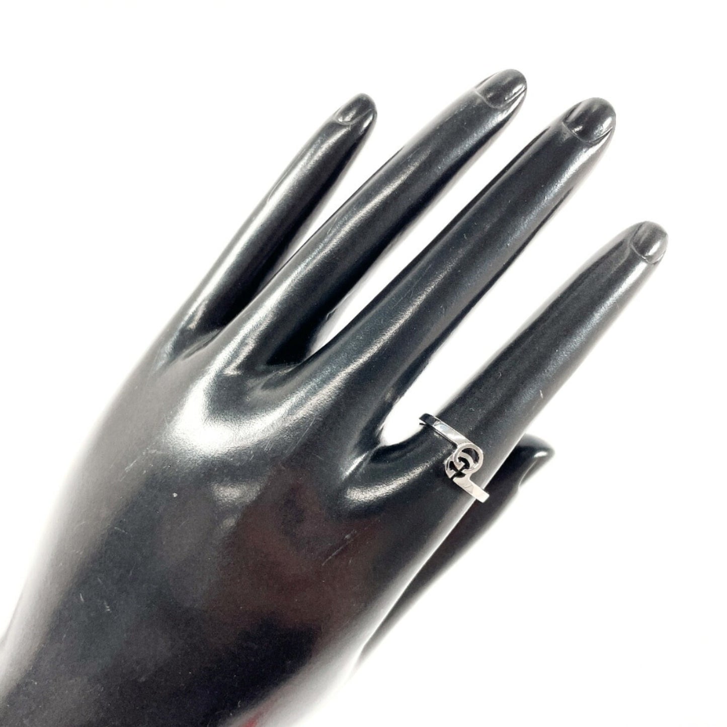 Gucci Silver White Gold (18K) Band Ring ( )