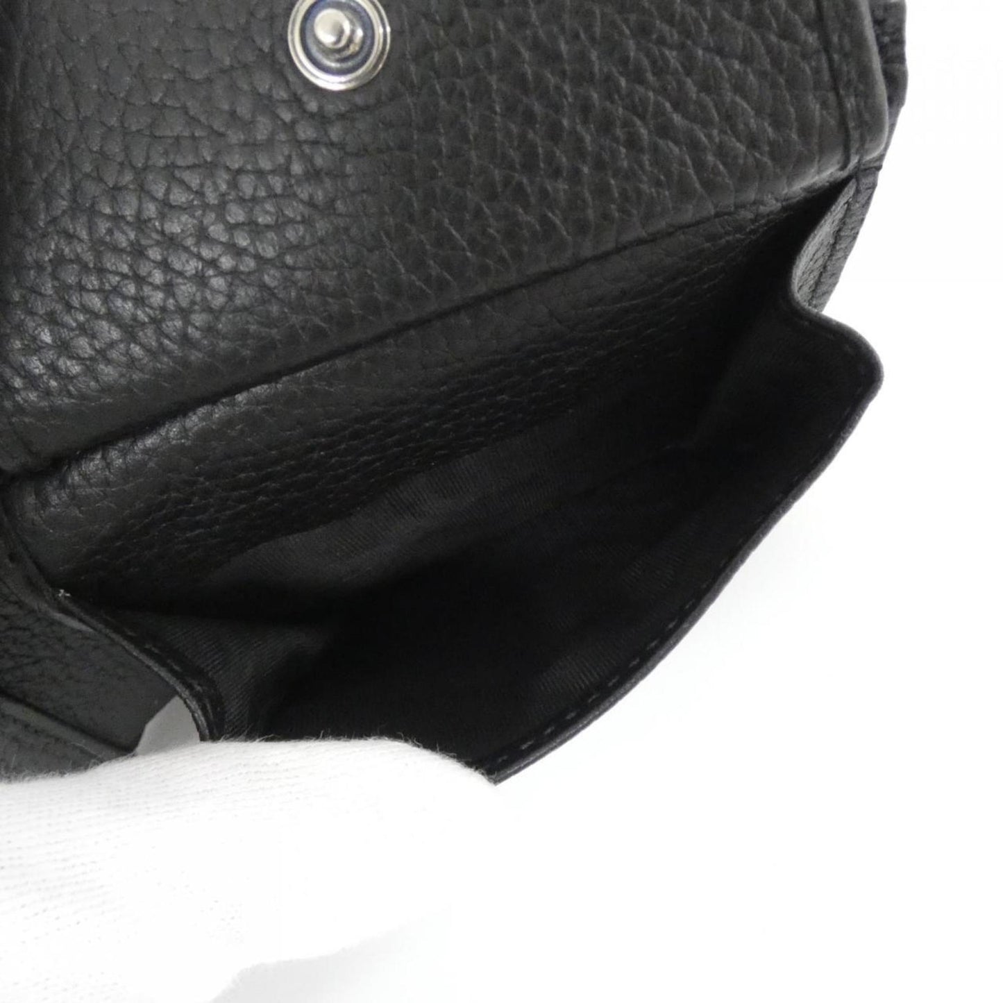 Gucci Black Gg Leather Wallet (Bi-Fold) ( )