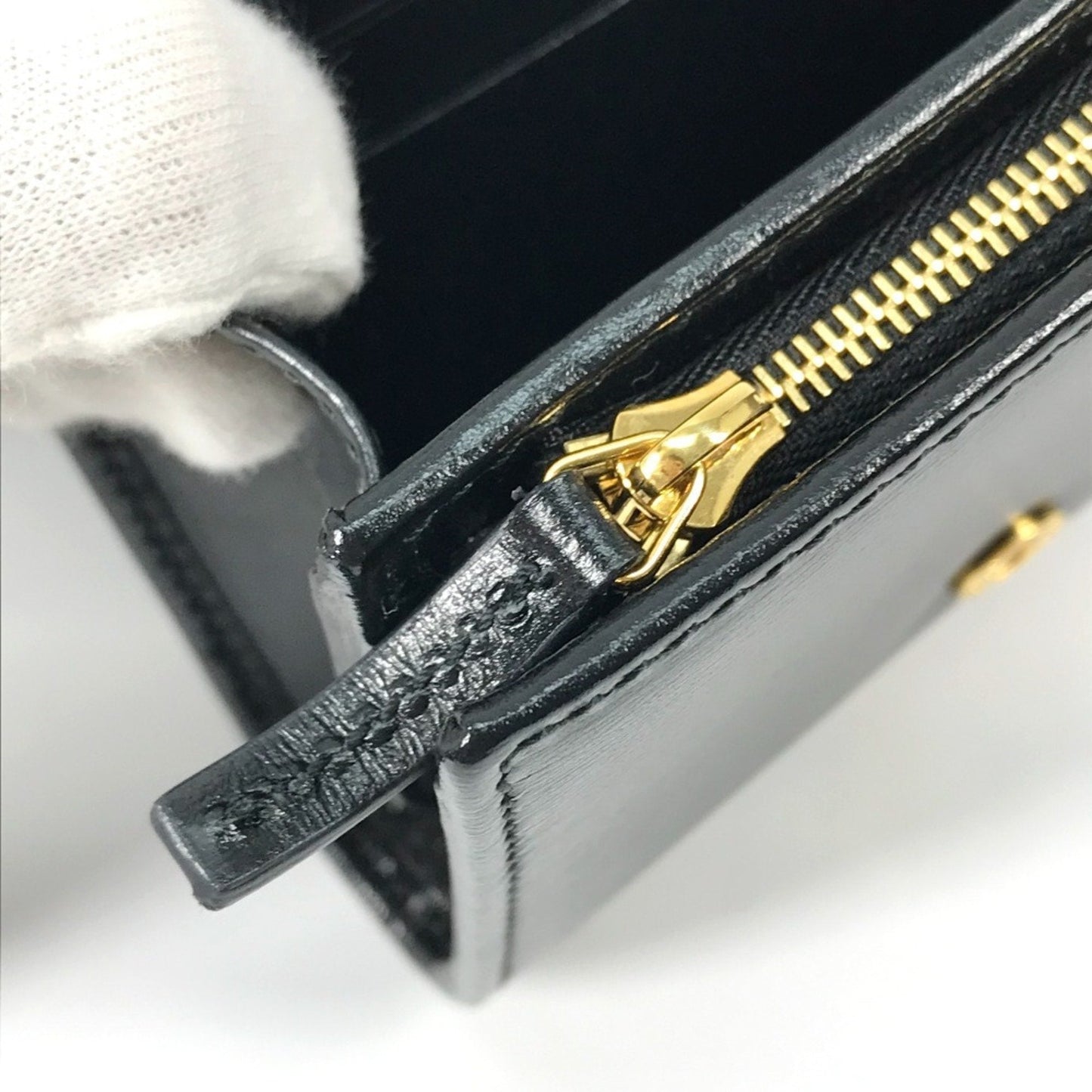 Gucci Black Leather Wallet (Bi-Fold) ( )