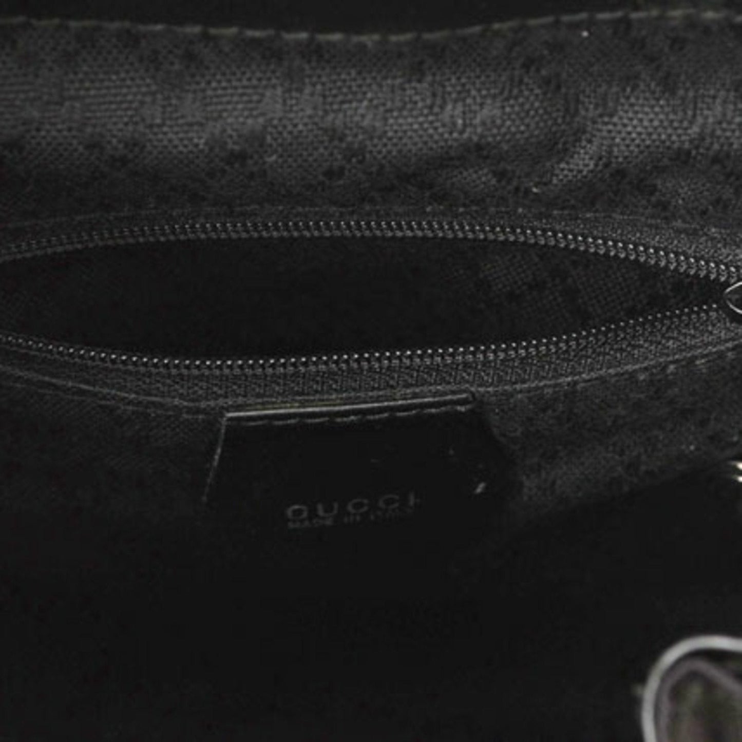 Gucci Black Leather Backpack ( )