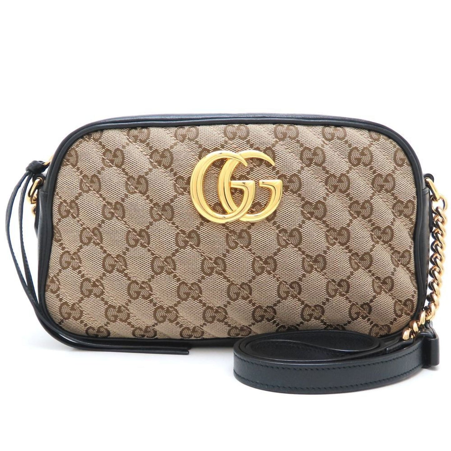 Gucci Beige Gg Canvas Shoulder Bag ( )