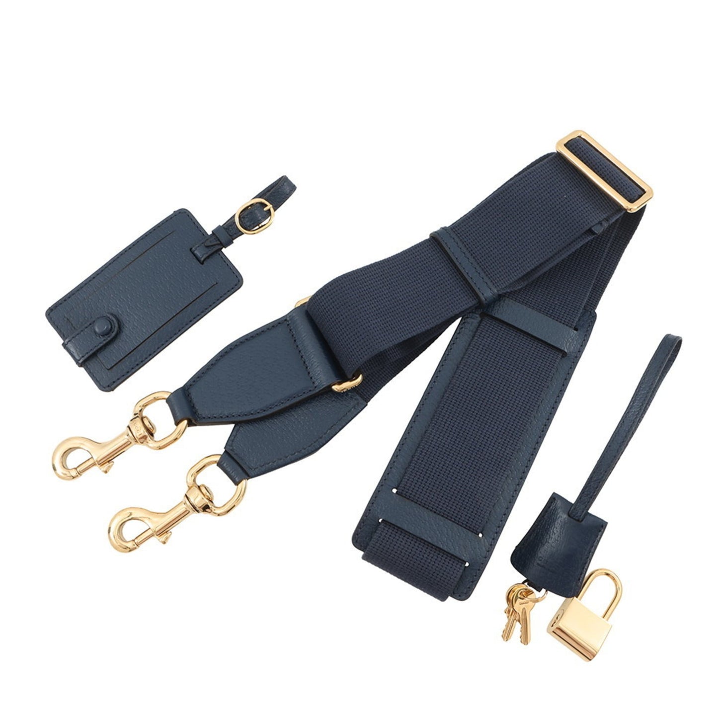 Gucci Navy Yellow Pvc Leather Boston Bag ( )