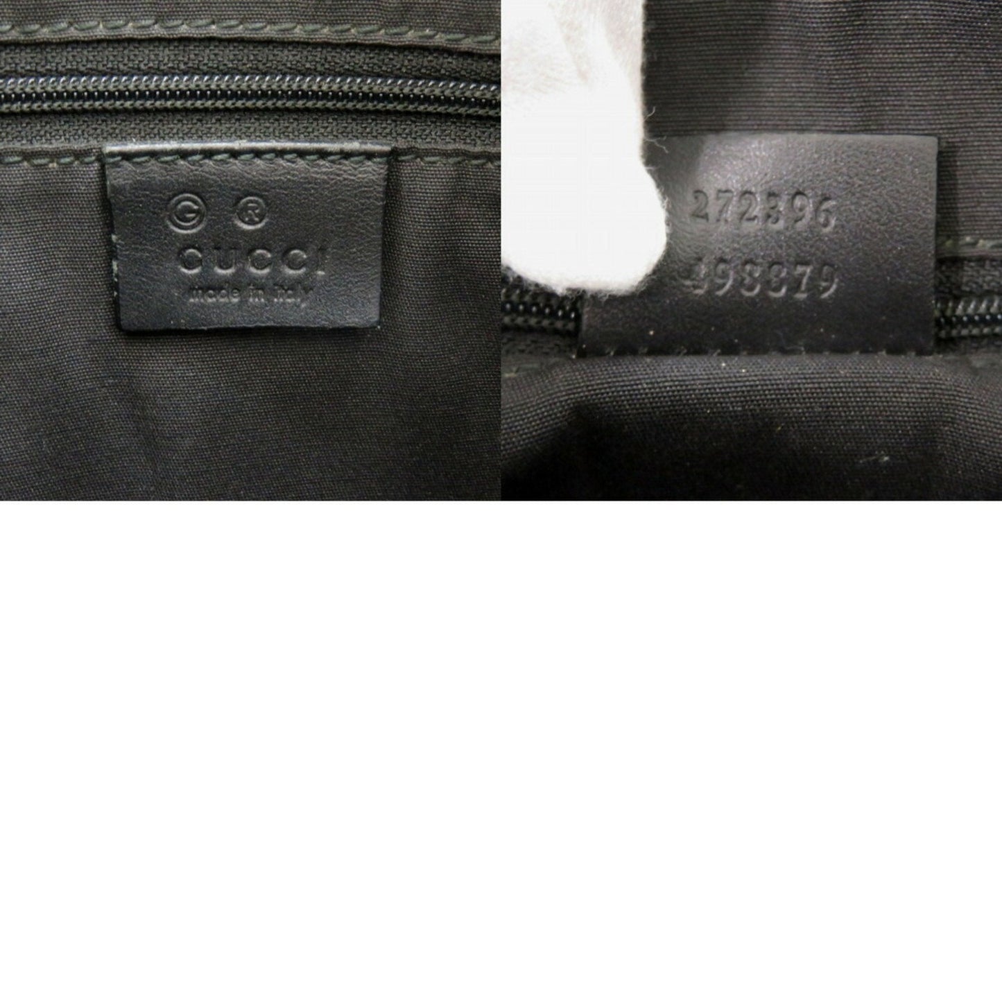 Gucci Black Suede Shoulder Bag ( )