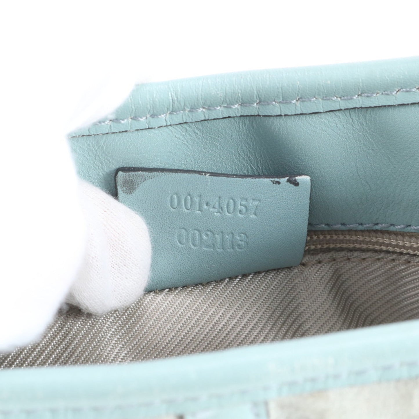 Gucci Green Leather Shoulder Bag ( )