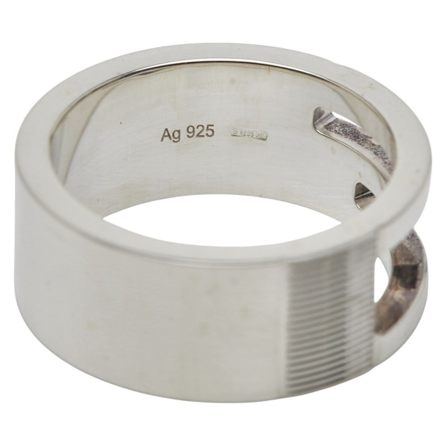 Gucci Silver Silver 925 Band Ring ( )