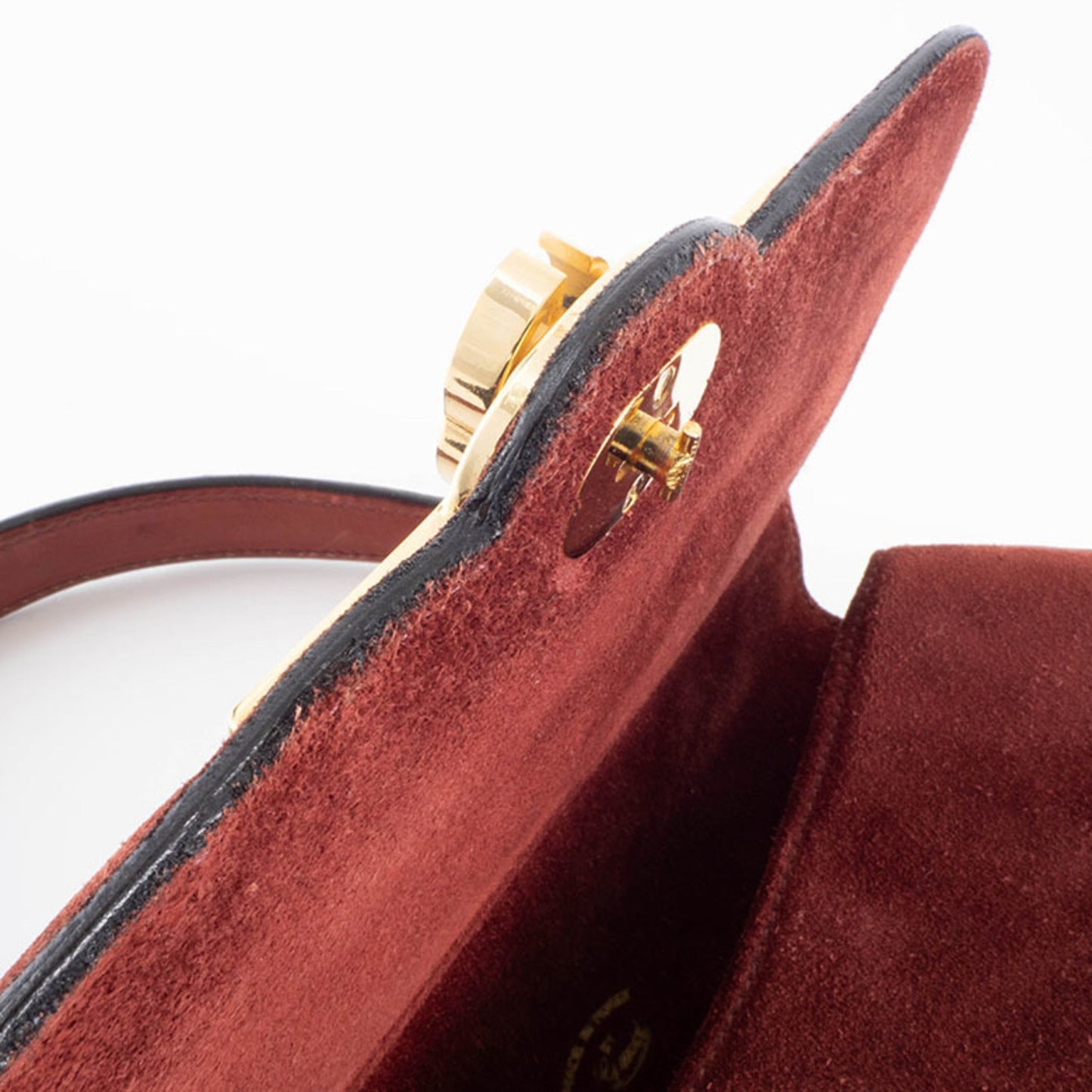 Gucci Brown Suede Handbag ( )