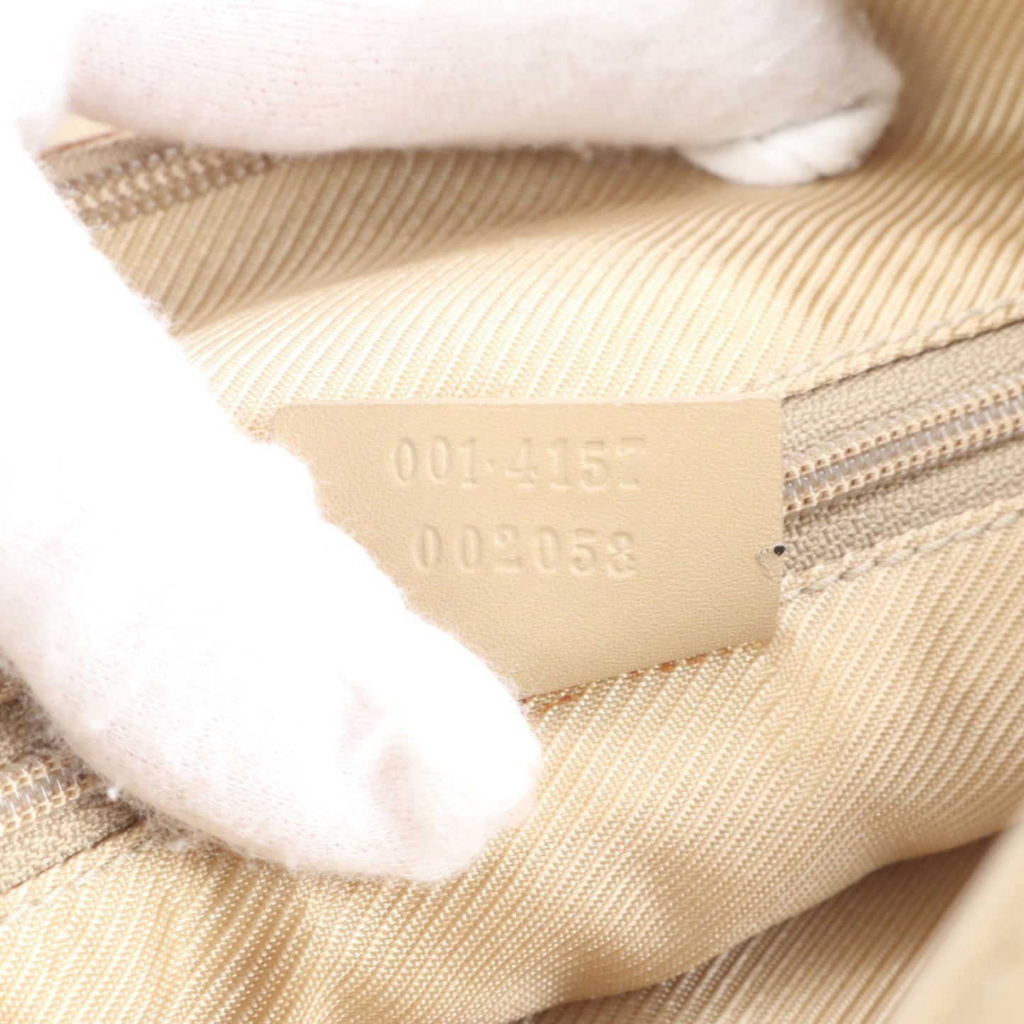 Gucci Beige Leather Shoulder Bag ( )
