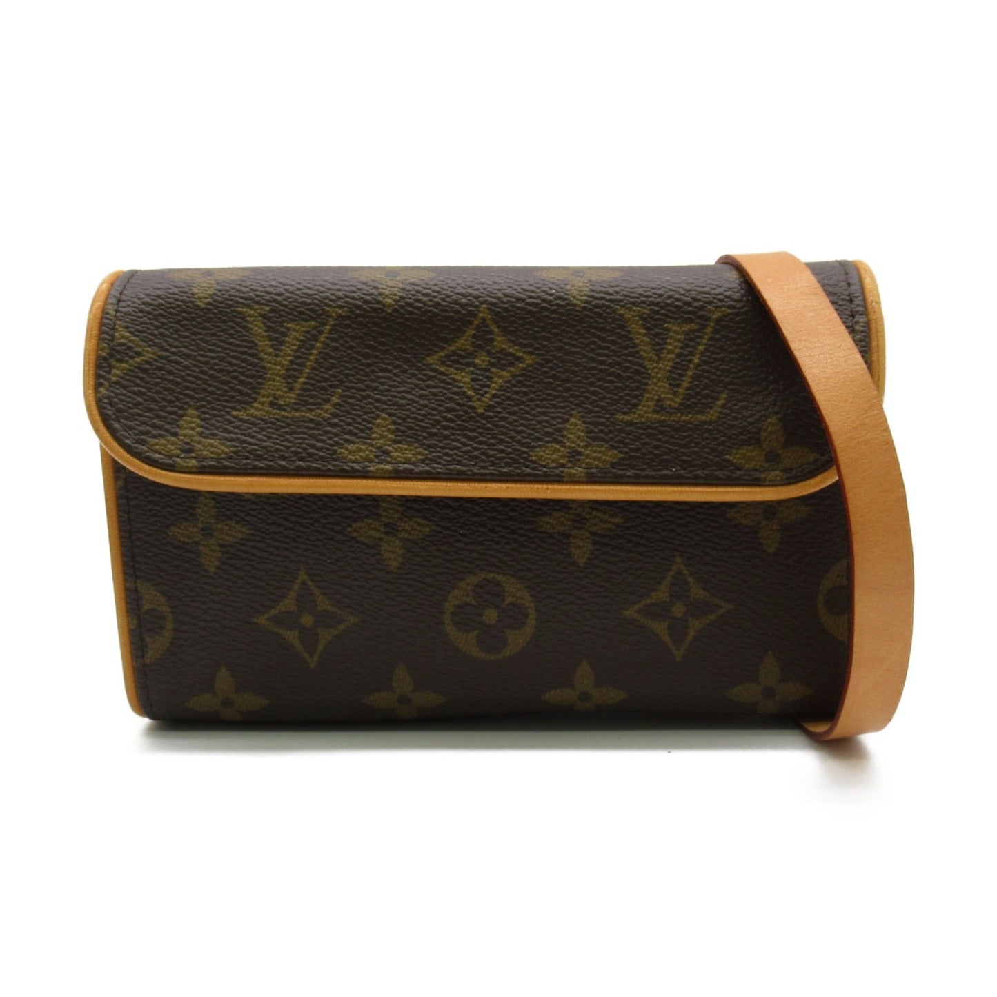 LOUIS VUITTON Pochette Florentine Brown Monogram PVC coated canvas Clutch