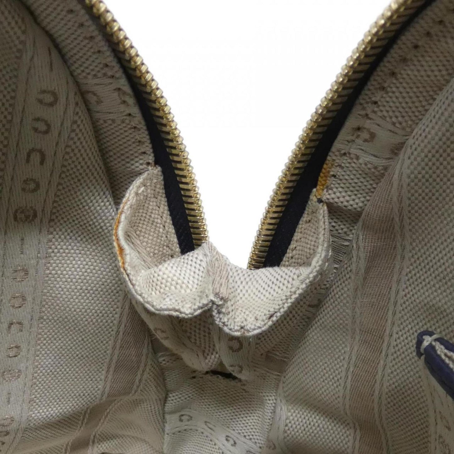 Gucci Blue Leather Handbag ( )