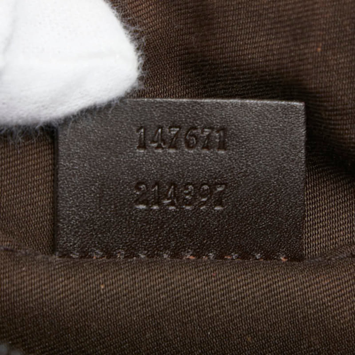 Gucci Gg Canvas Beige Brown Gg Canvas Leather Shoulder Bag ( )