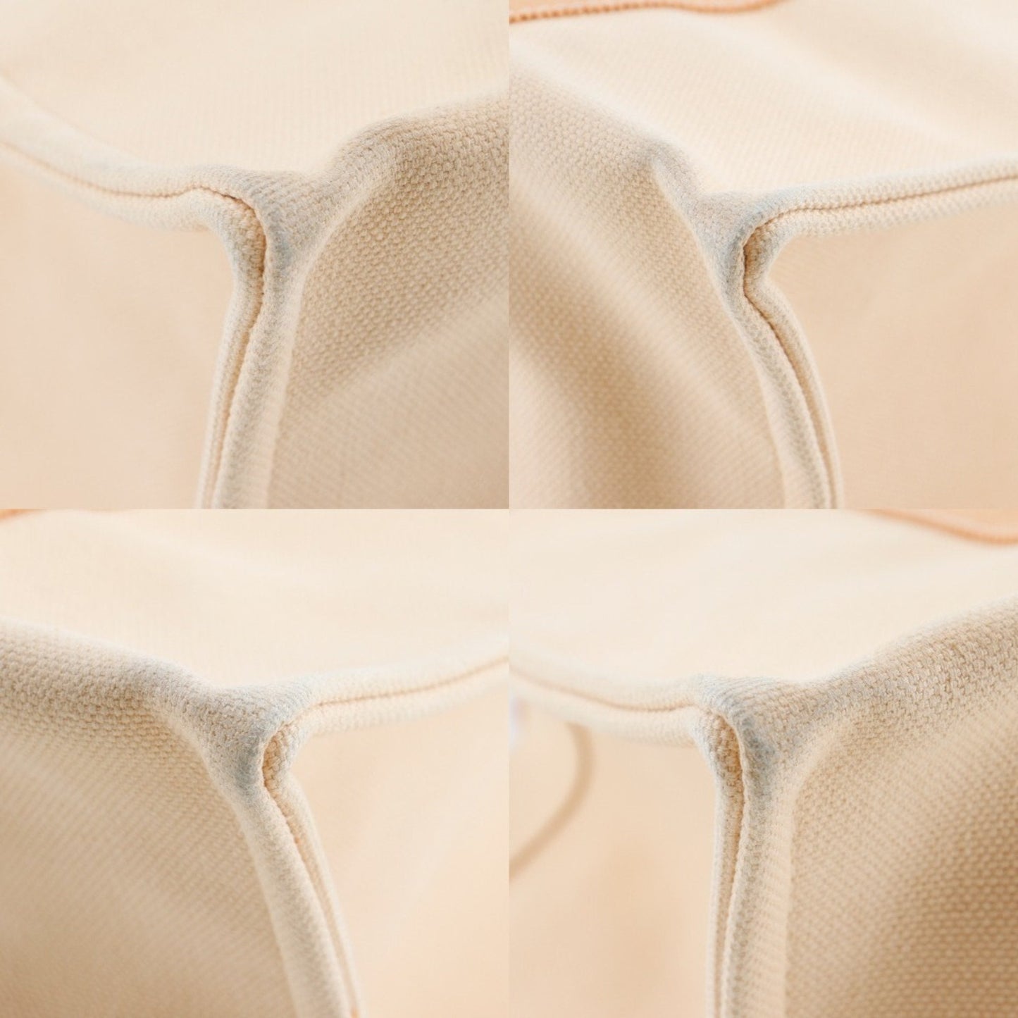 Hermes Orange Canvas Handbag ( )