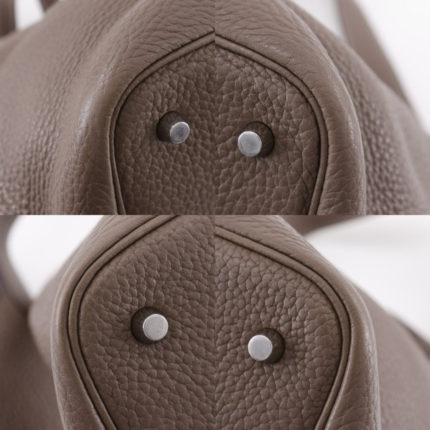 Hermes Picotin Black Taurillon Clemence Leather Handbag ( )