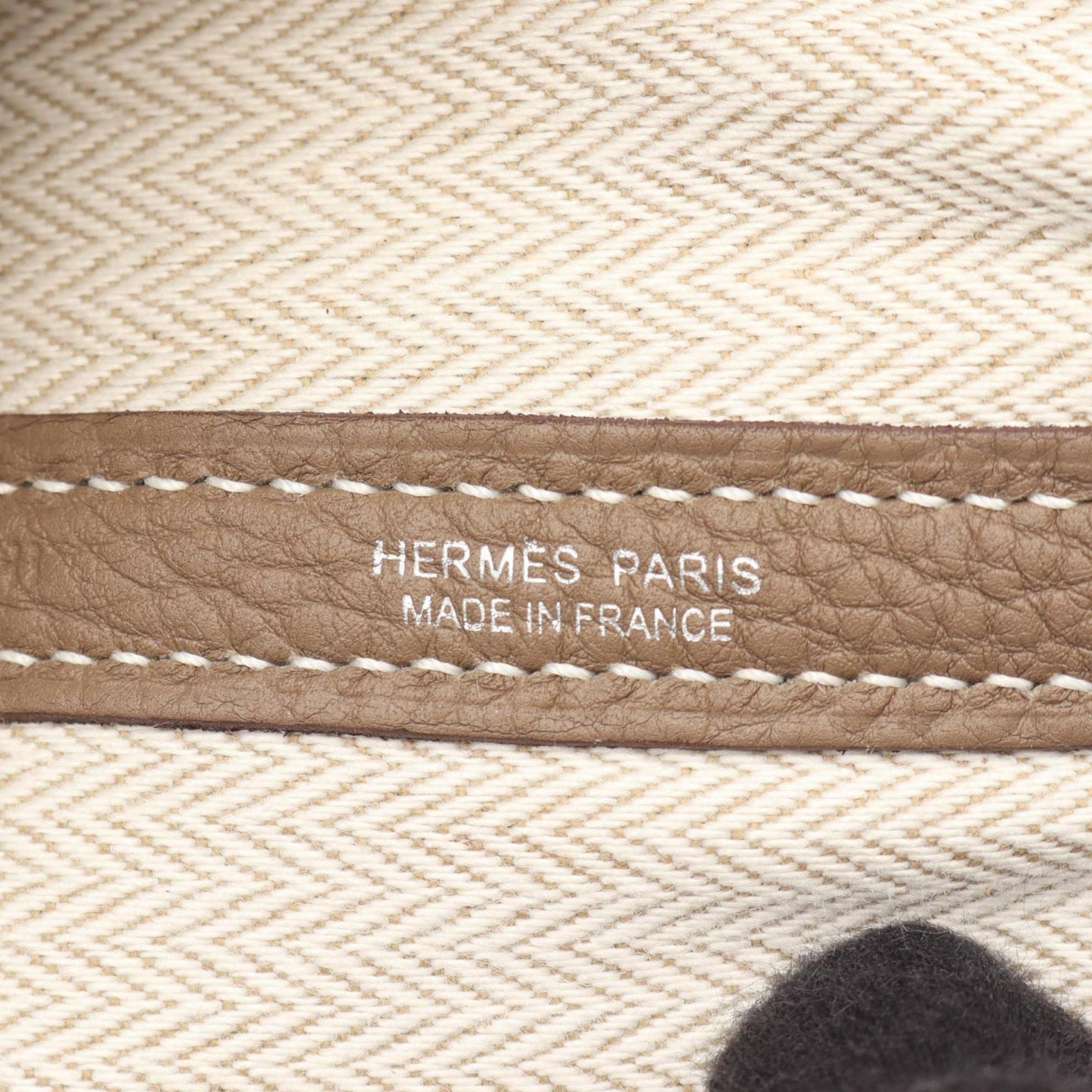 Hermes Brown Negonda Leather Leather Tote Bag ( )
