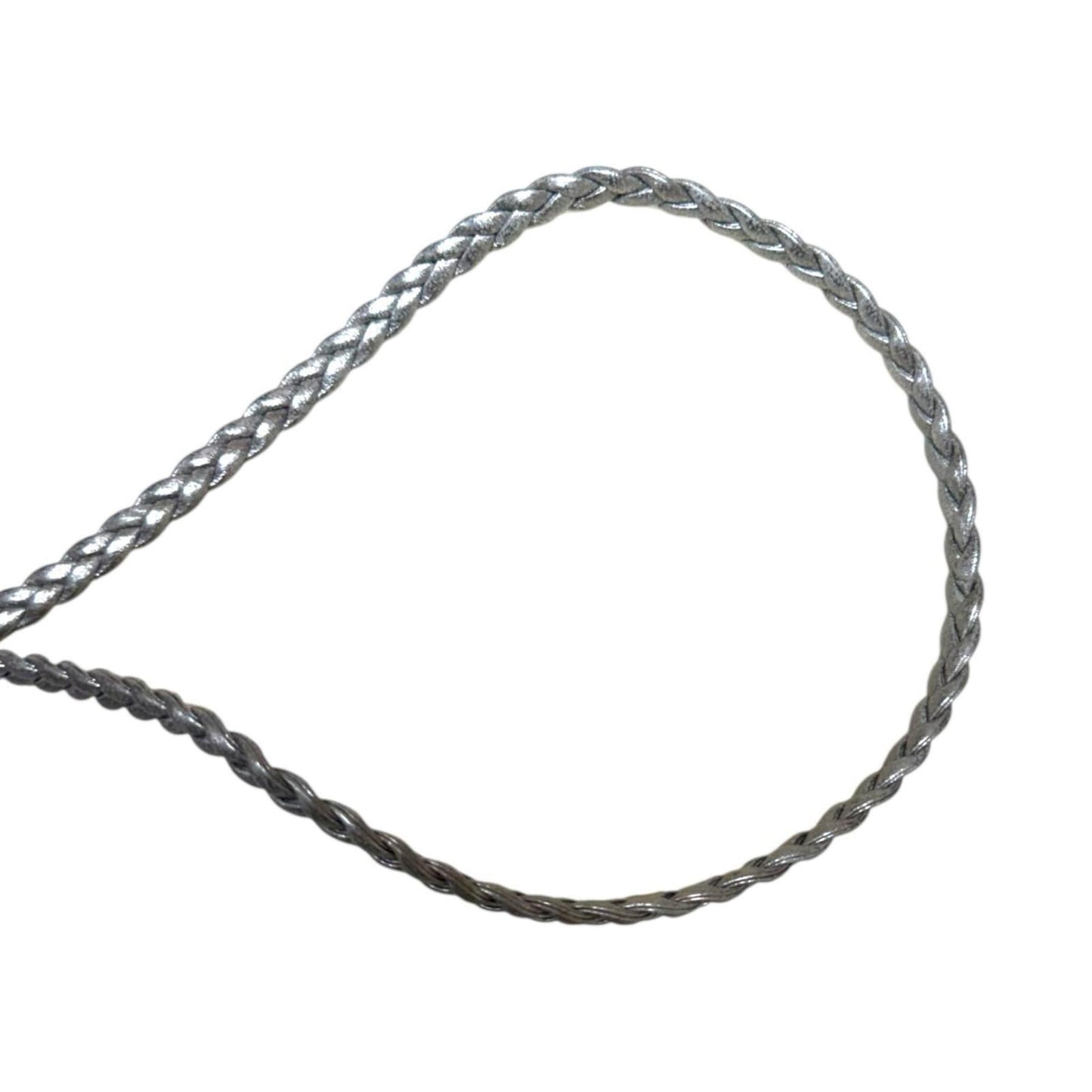 Gucci Silver Leather Shoulder Bag ( )