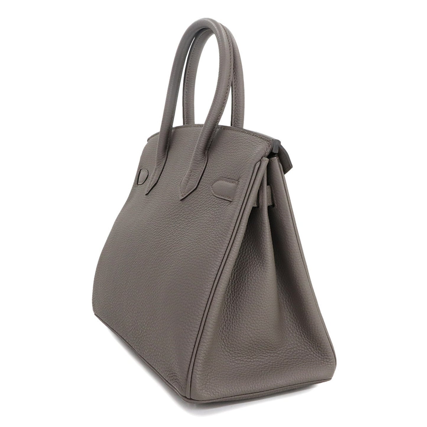 Hermes Etain Togo Leather Handbag ( )