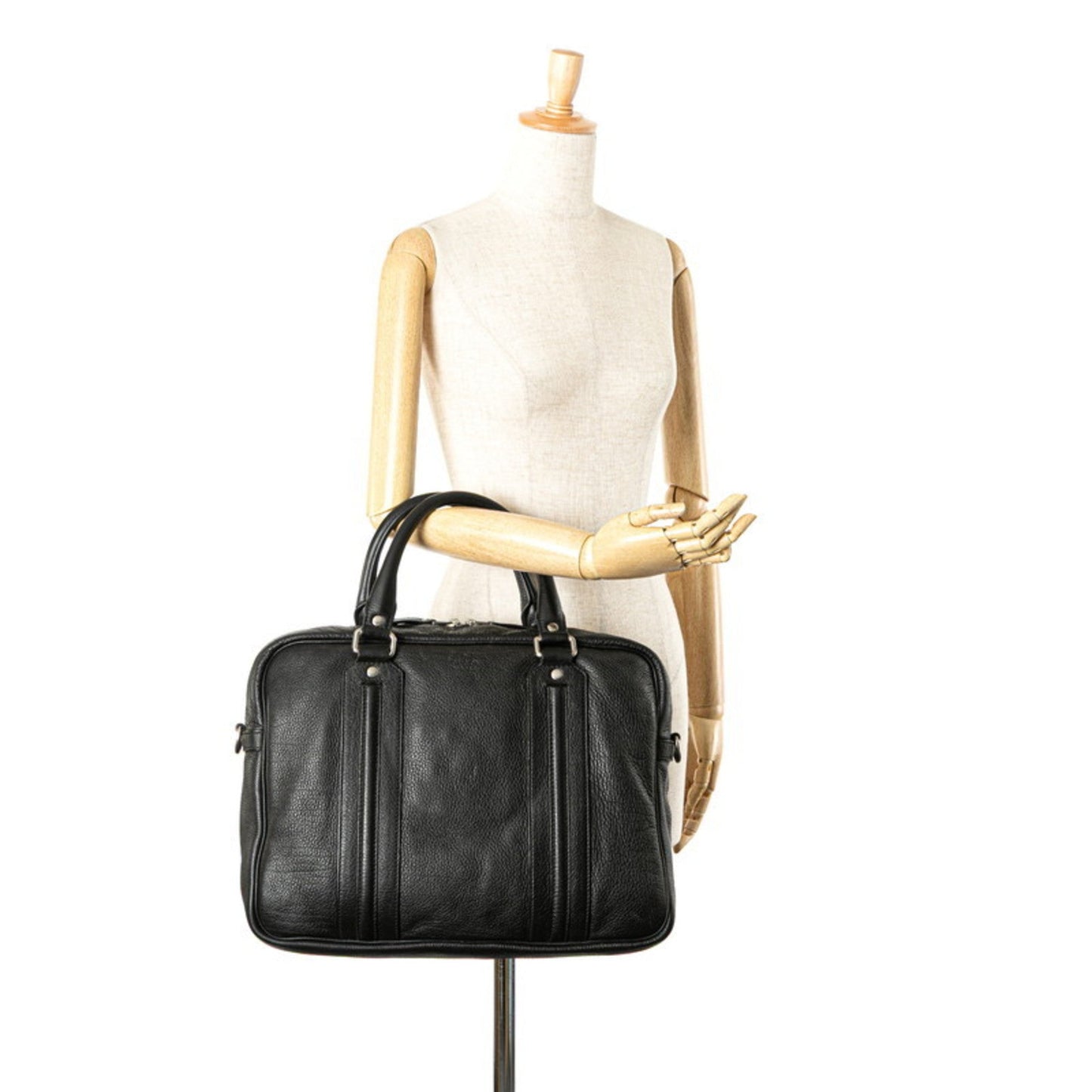 Gucci Black Leather Handbag ( )
