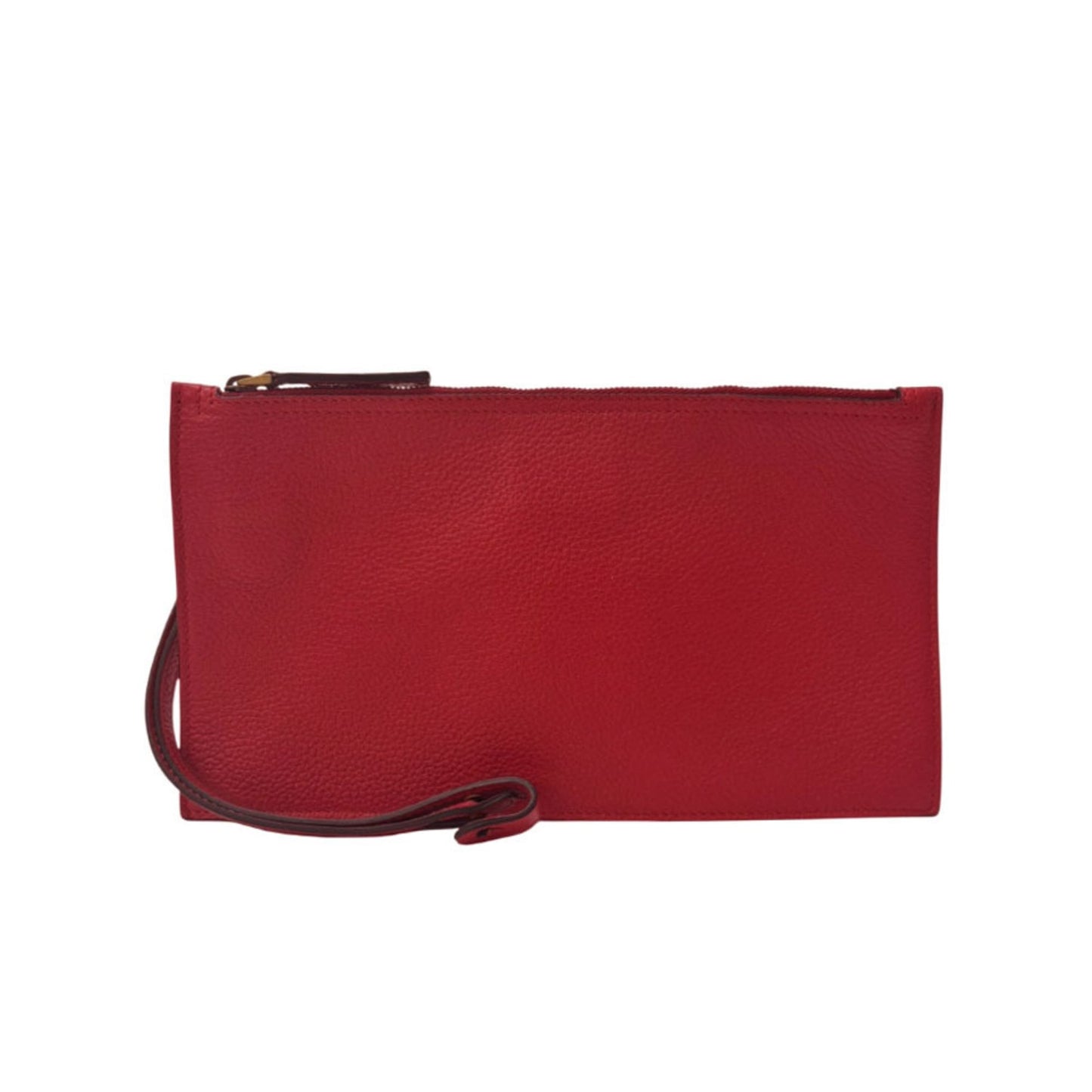 Gucci Beige Red Color Leather Shoulder Bag Tote Bag ( )