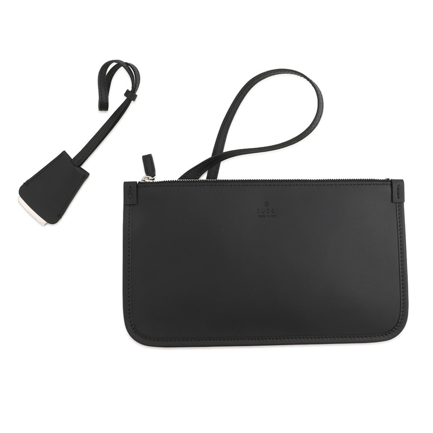 Gucci Black Gg Leather Tote Bag ( )