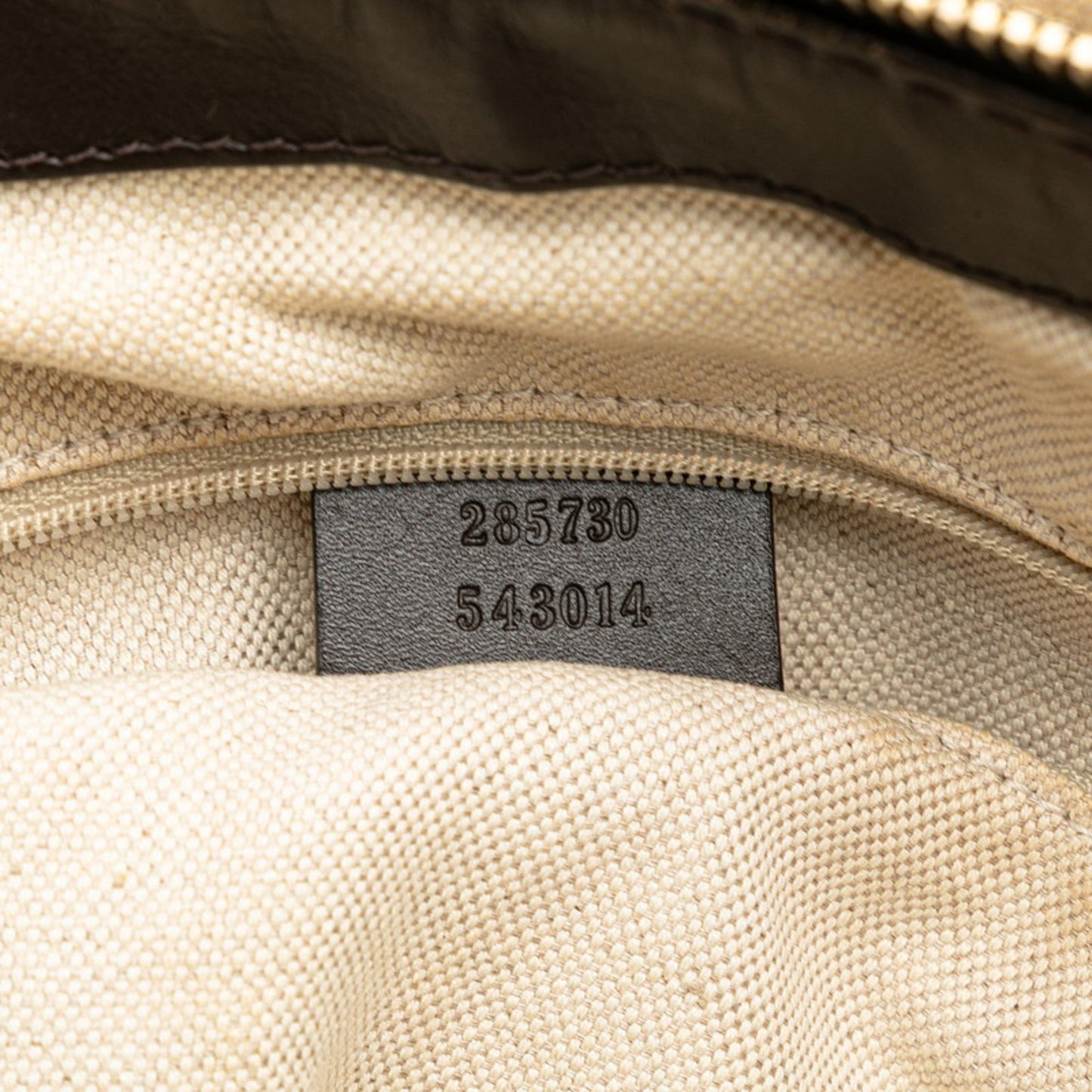 Gucci Gg Canvas Beige Brown Gg Canvas Shoulder Bag Tote Bag ( )