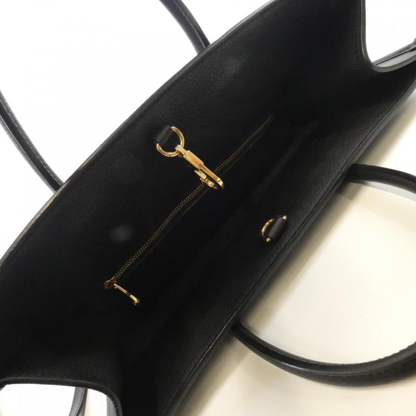 Gucci Black Leather Handbag ( )