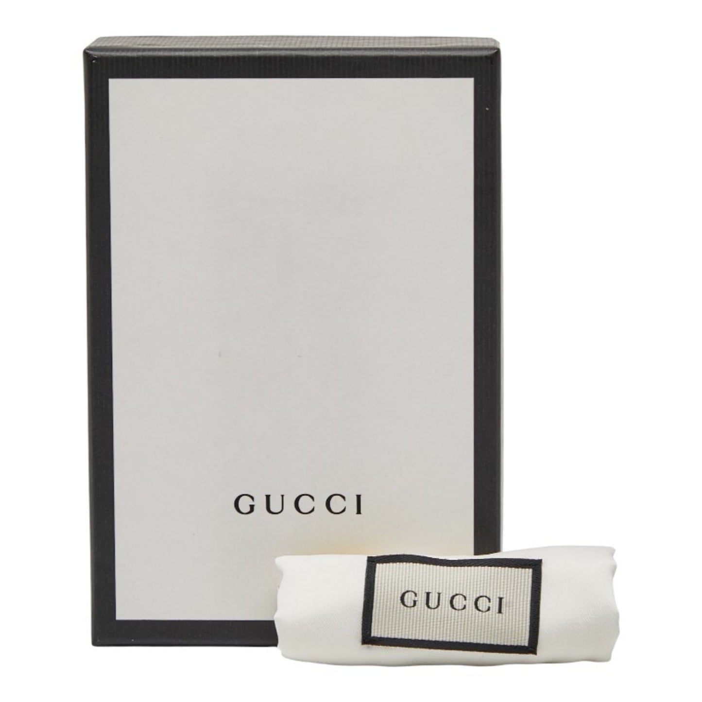 Gucci Black Leather Wallet (Tri-Fold) ( )