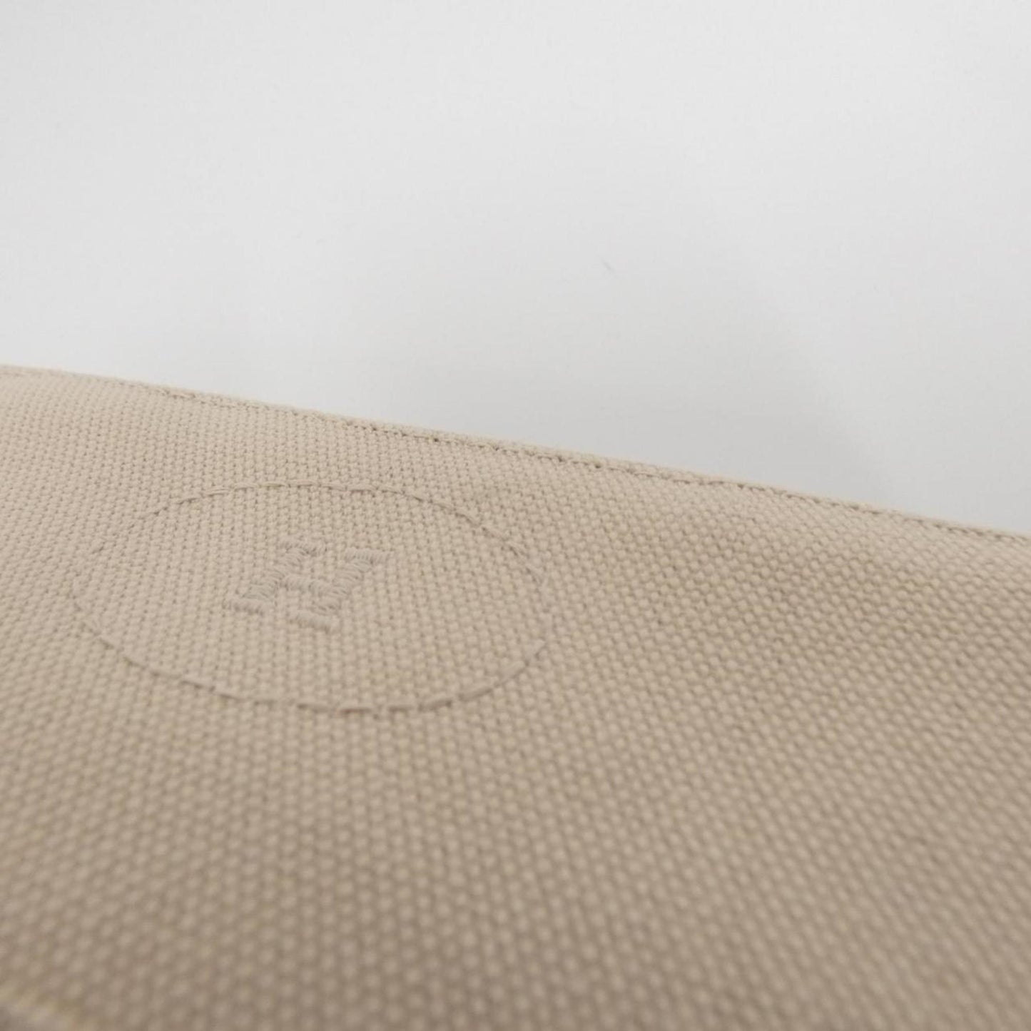 Hermes Natural Canvas Pouch ( )