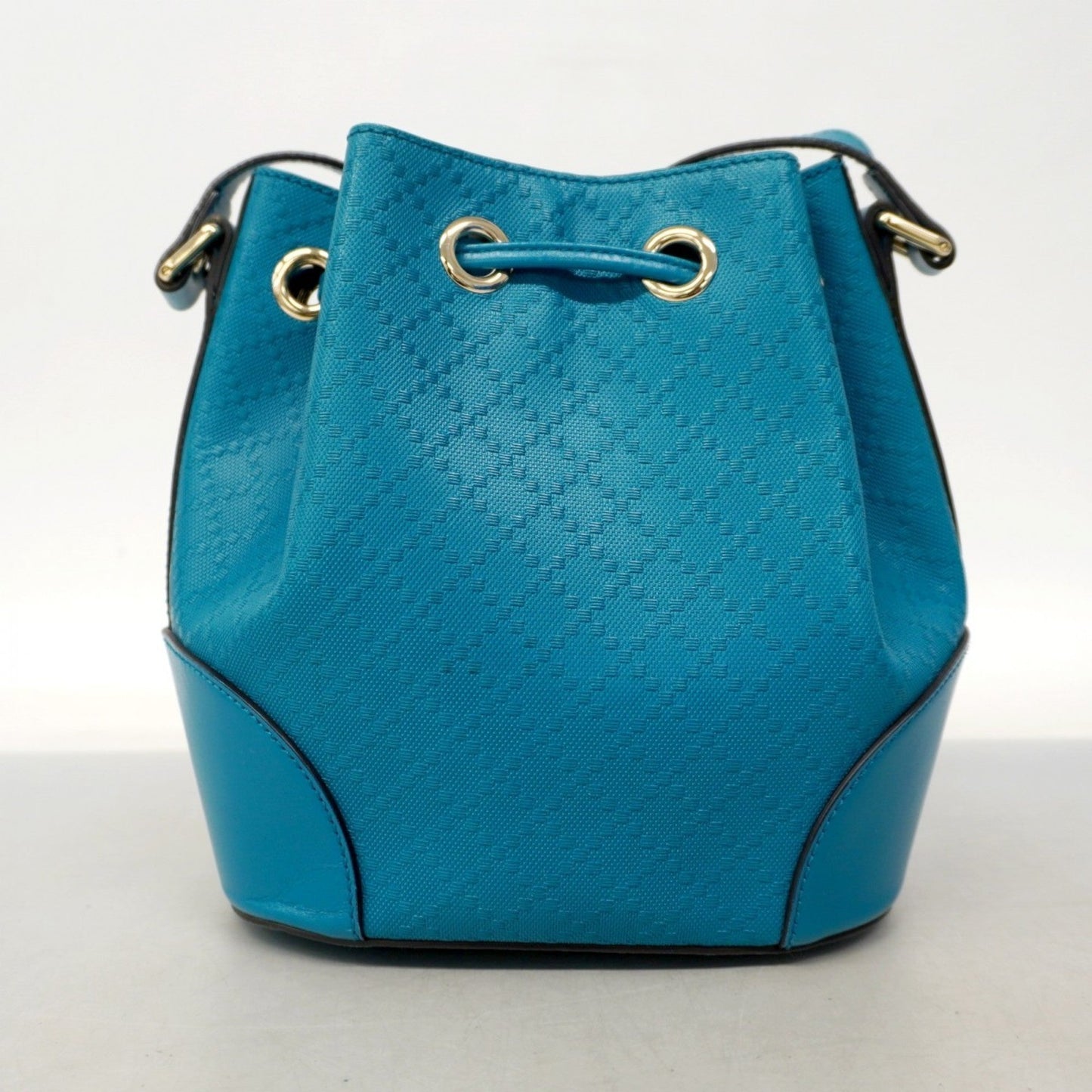 Gucci Blue Leather Shoulder Bag ( )