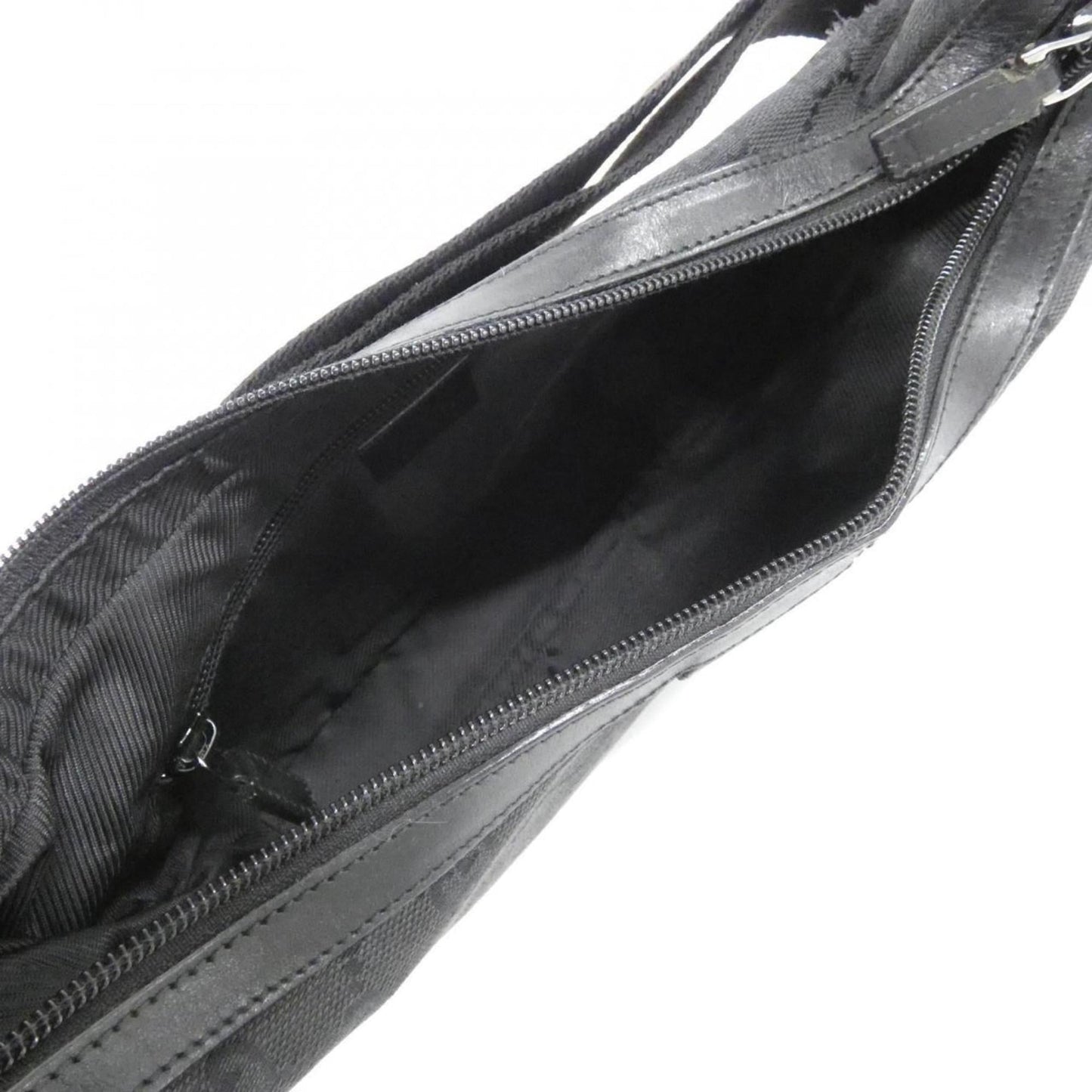 Gucci Gg Canvas Black Gg Canvas Shoulder Bag ( )