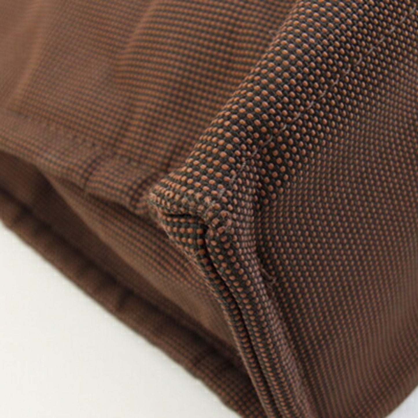 Hermes Brown Canvas Handbag Tote Bag ( )