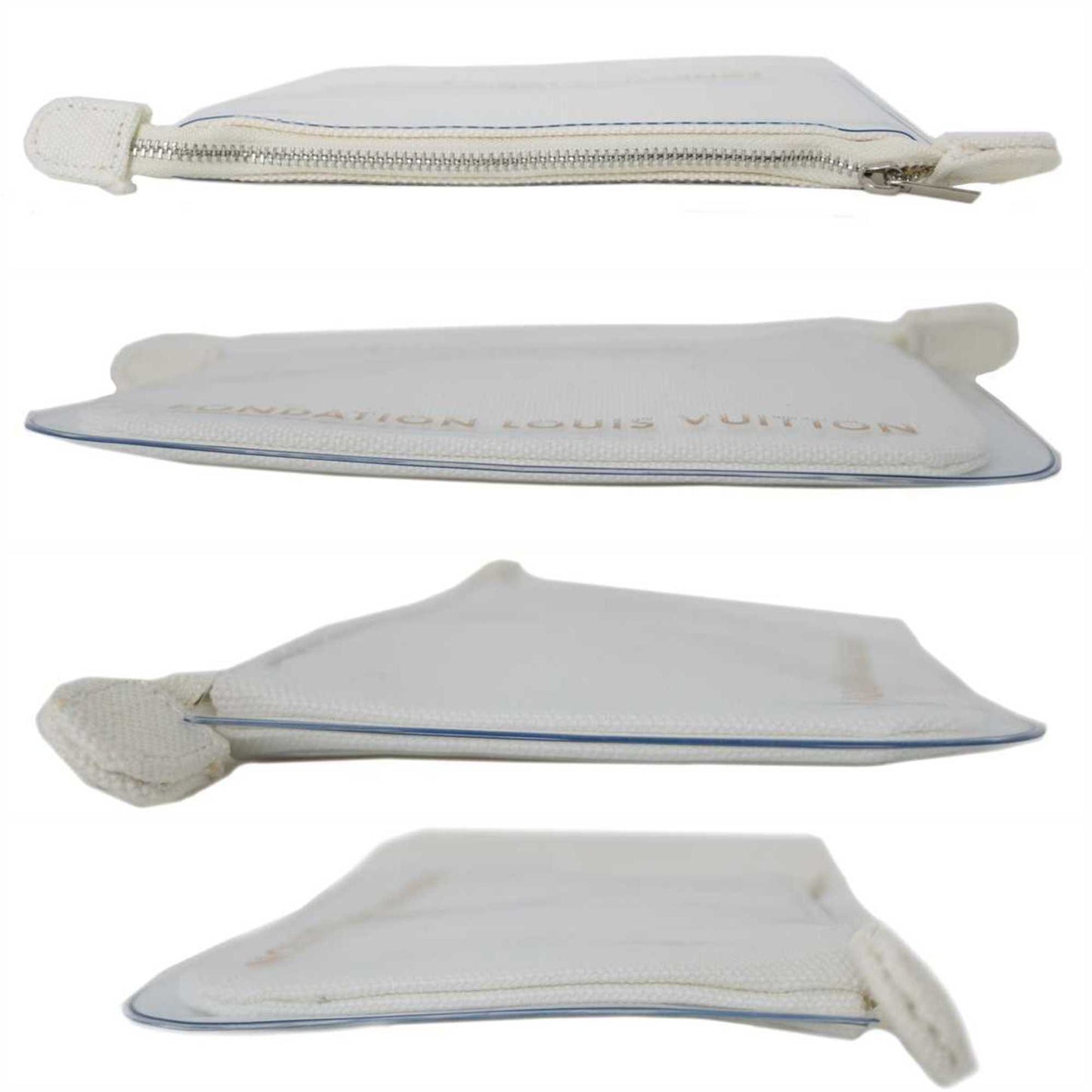 Louis Vuitton Foundation Mum Limited Edition Pouch White Clutch