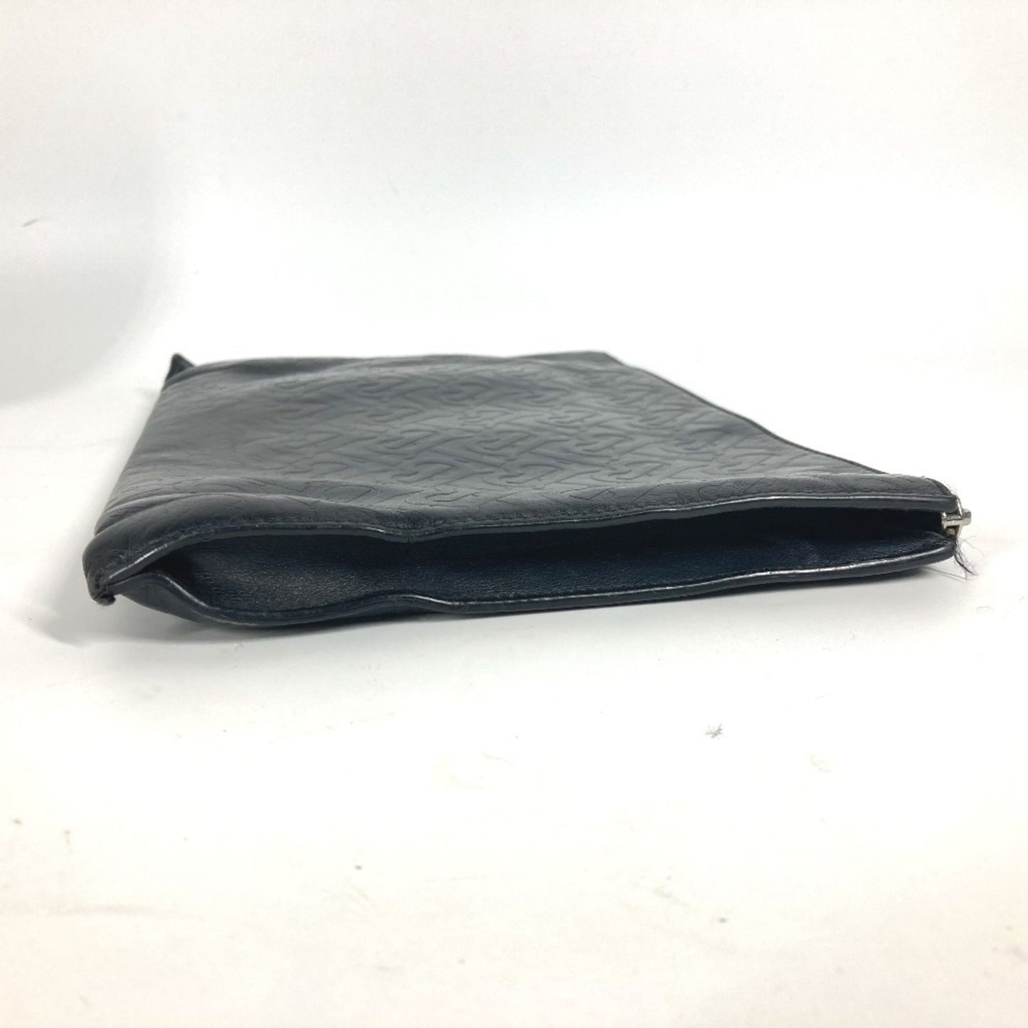 Burberry Black Leather Clutch Bag Pouch ( )