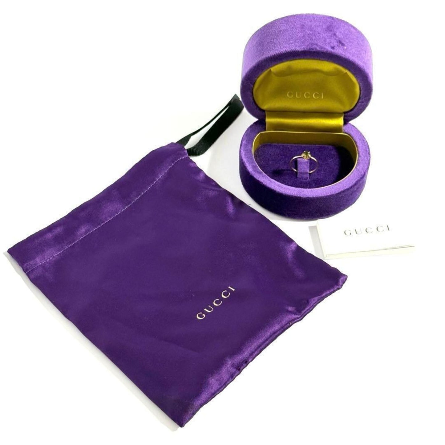 Gucci Gold Yellow Gold (18K) Band Ring ( )
