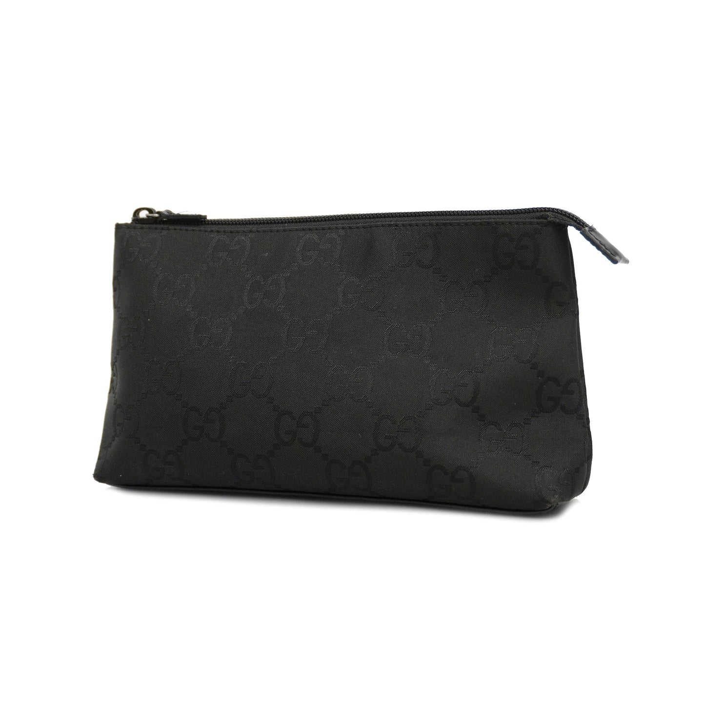 GUCCI Auth Pouch 039 1117 Women's Nylon Pouch Black