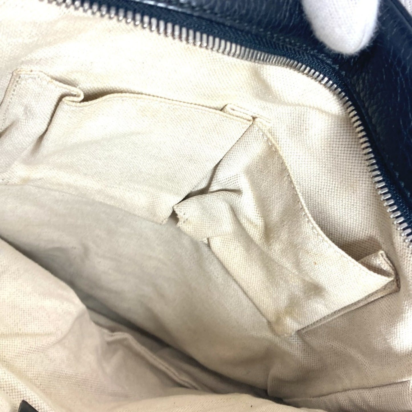 Gucci Black Leather Pochette Shoulder Bag ( )