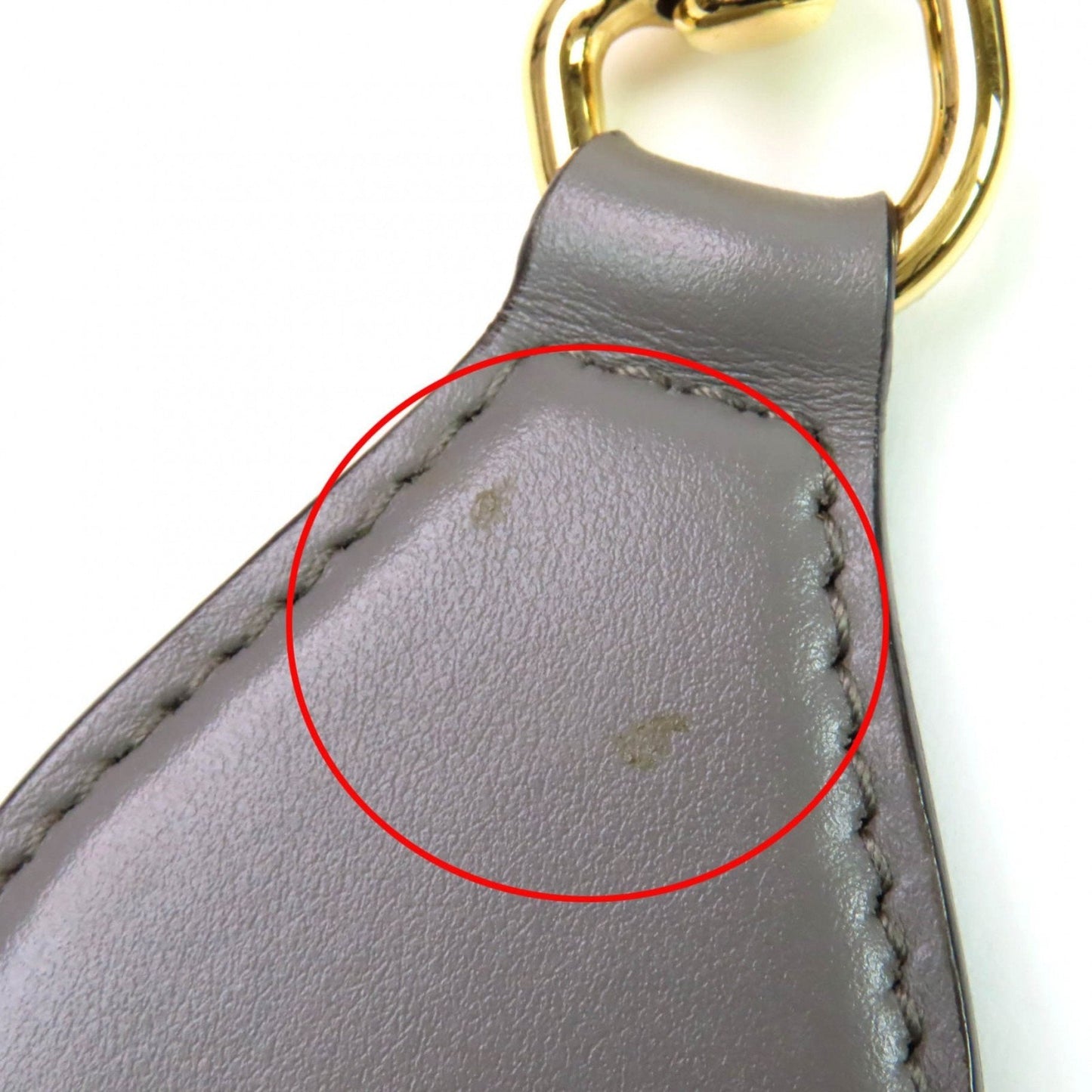 Gucci Gray Leather Handbag Shoulder Bag ( )