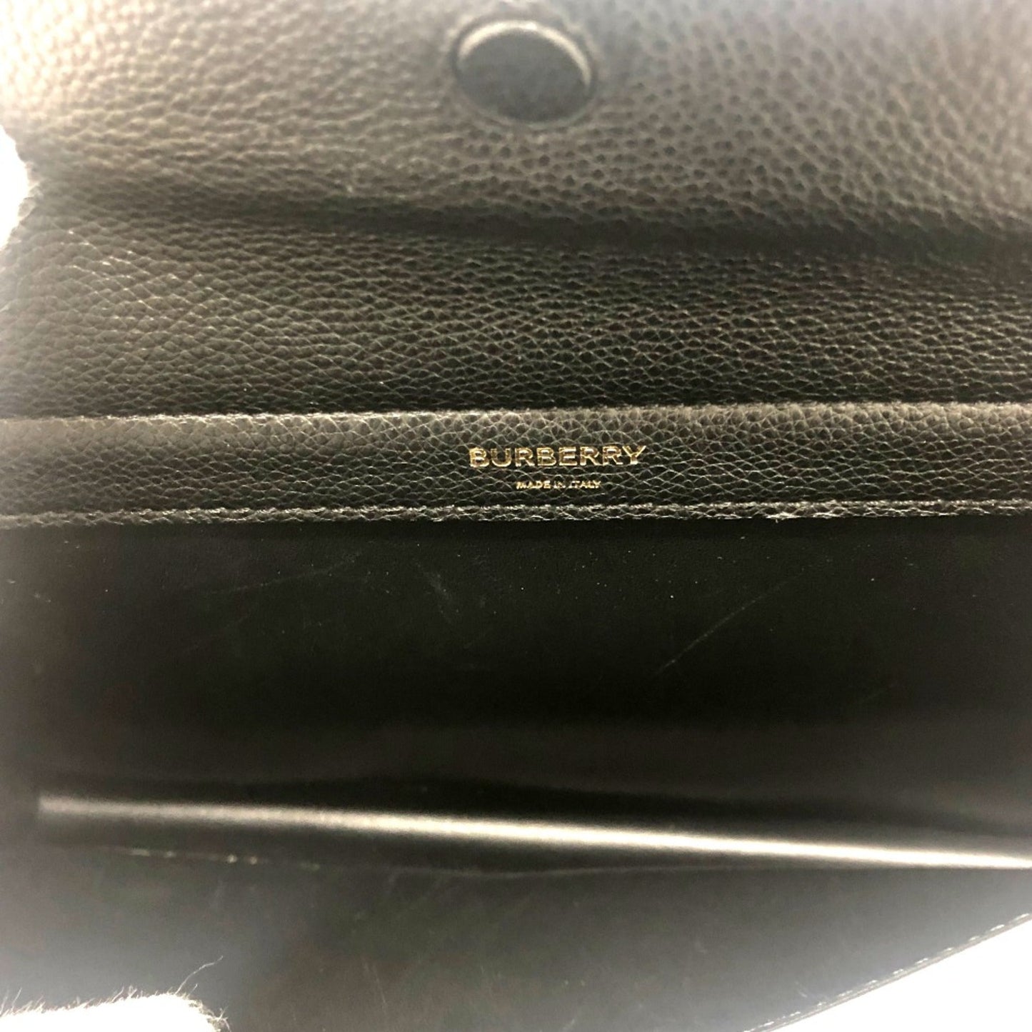 Burberry Black Leather Handbag ( )