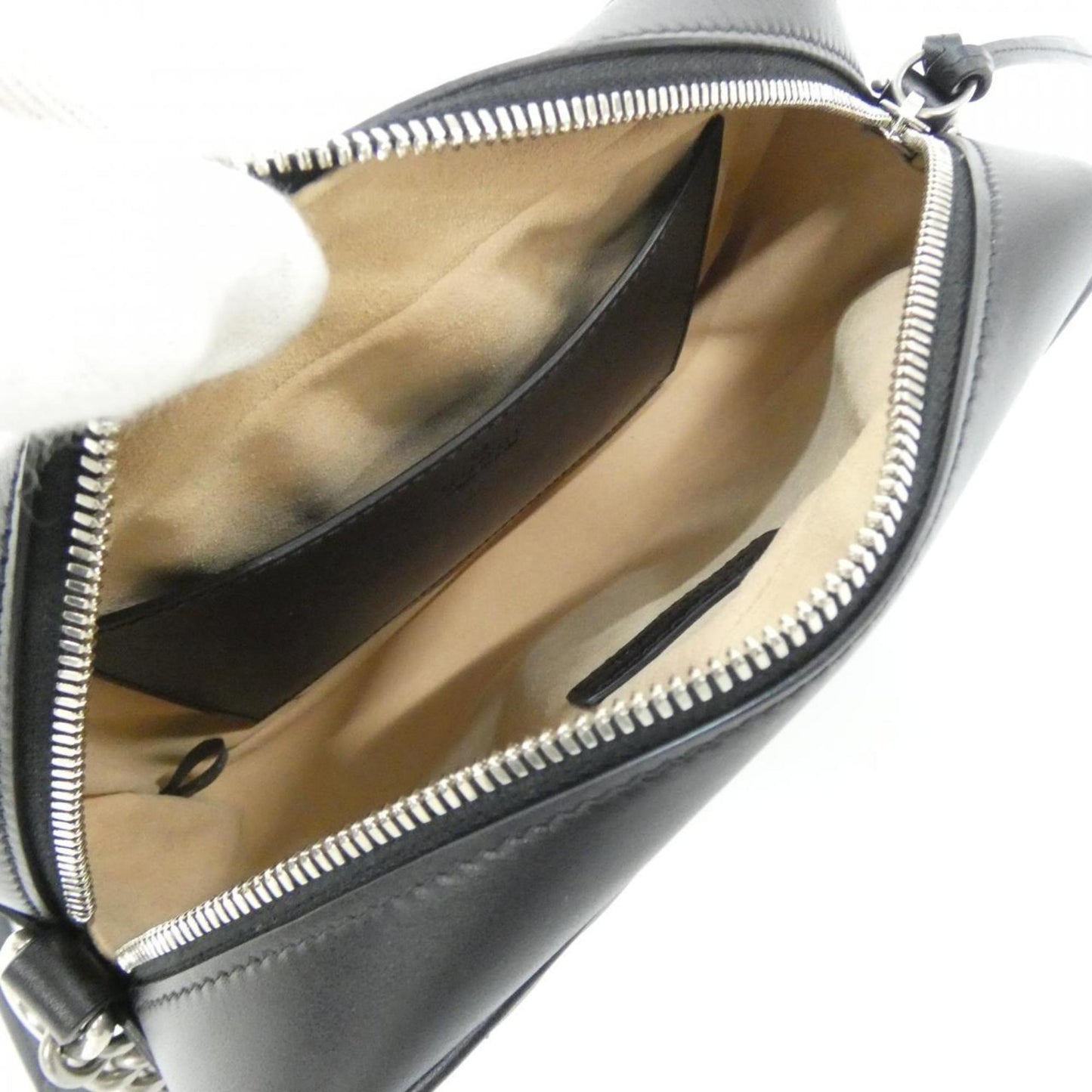 Gucci Black Leather Shoulder Bag ( )