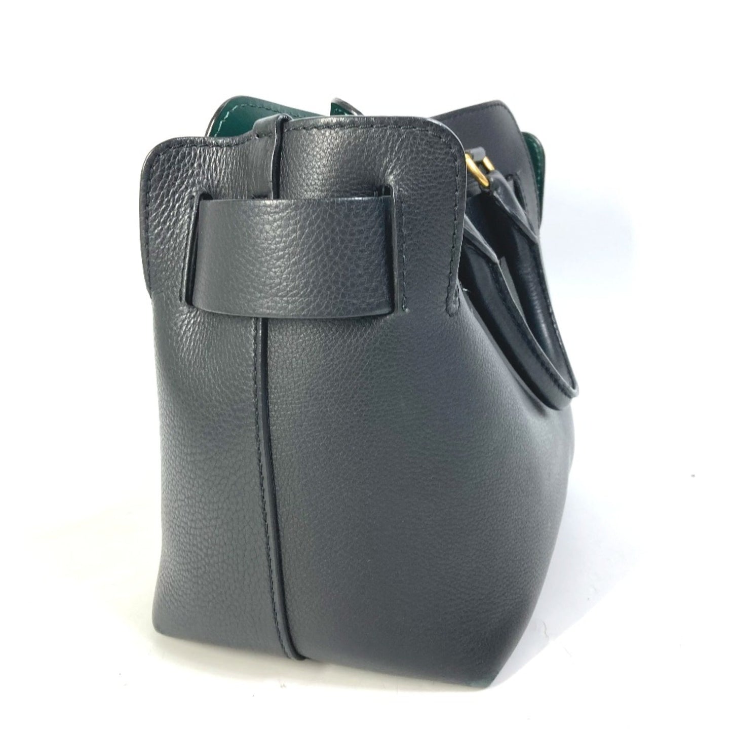 Burberry Black Leather Shoulder Bag ( )
