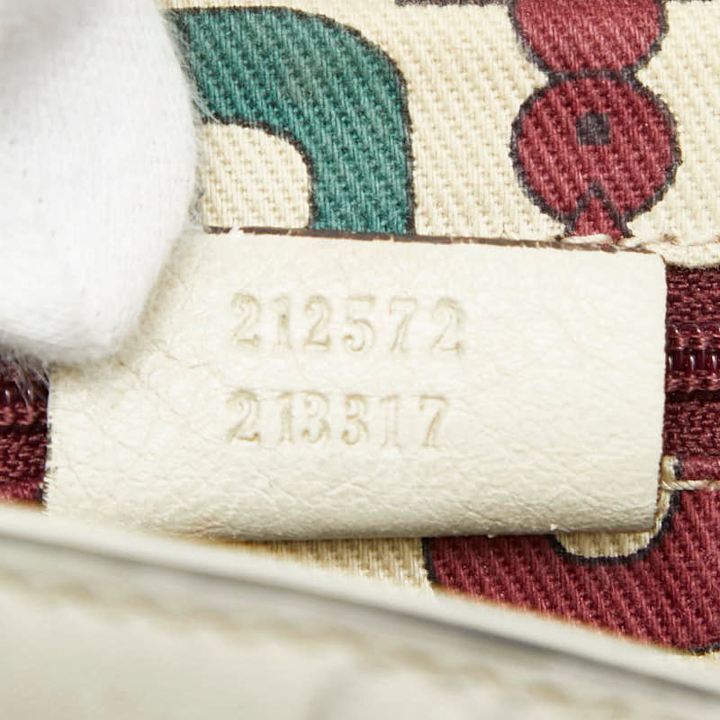 Gucci Ivory White Leather Shoulder Bag ( )