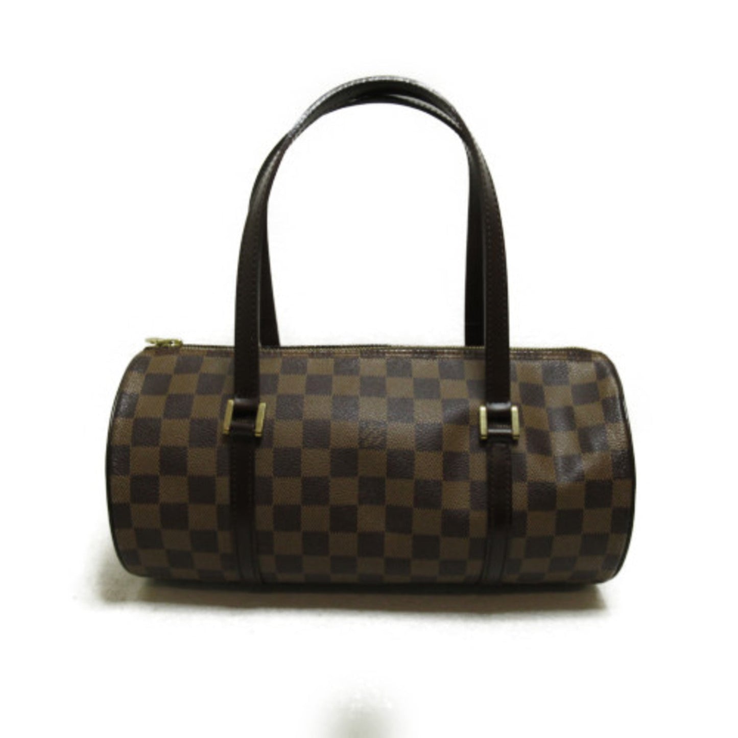 LOUIS VUITTON Papillon 30 Brown Ebene Damier PVC coated canvas Handbag