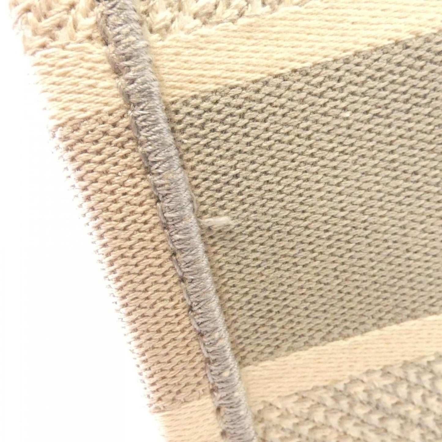 Christian Dior Gray Canvas Handbag ()