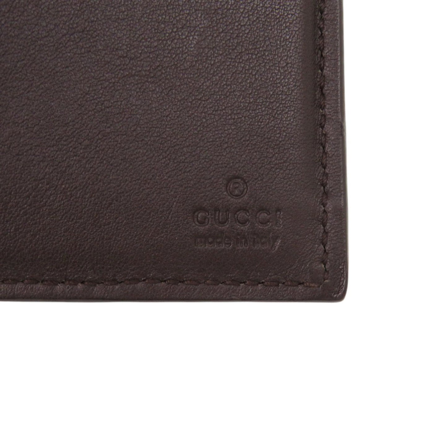 Gucci Brown Gg Supreme Wallet (Bi-Fold) ( )