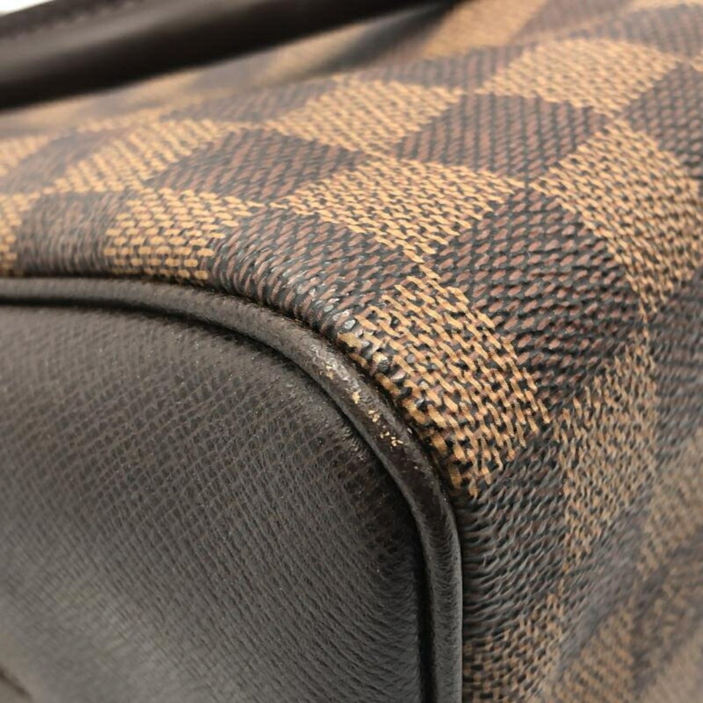 LOUIS VUITTON Brera Handbag N51150 Damier Ebene Brown